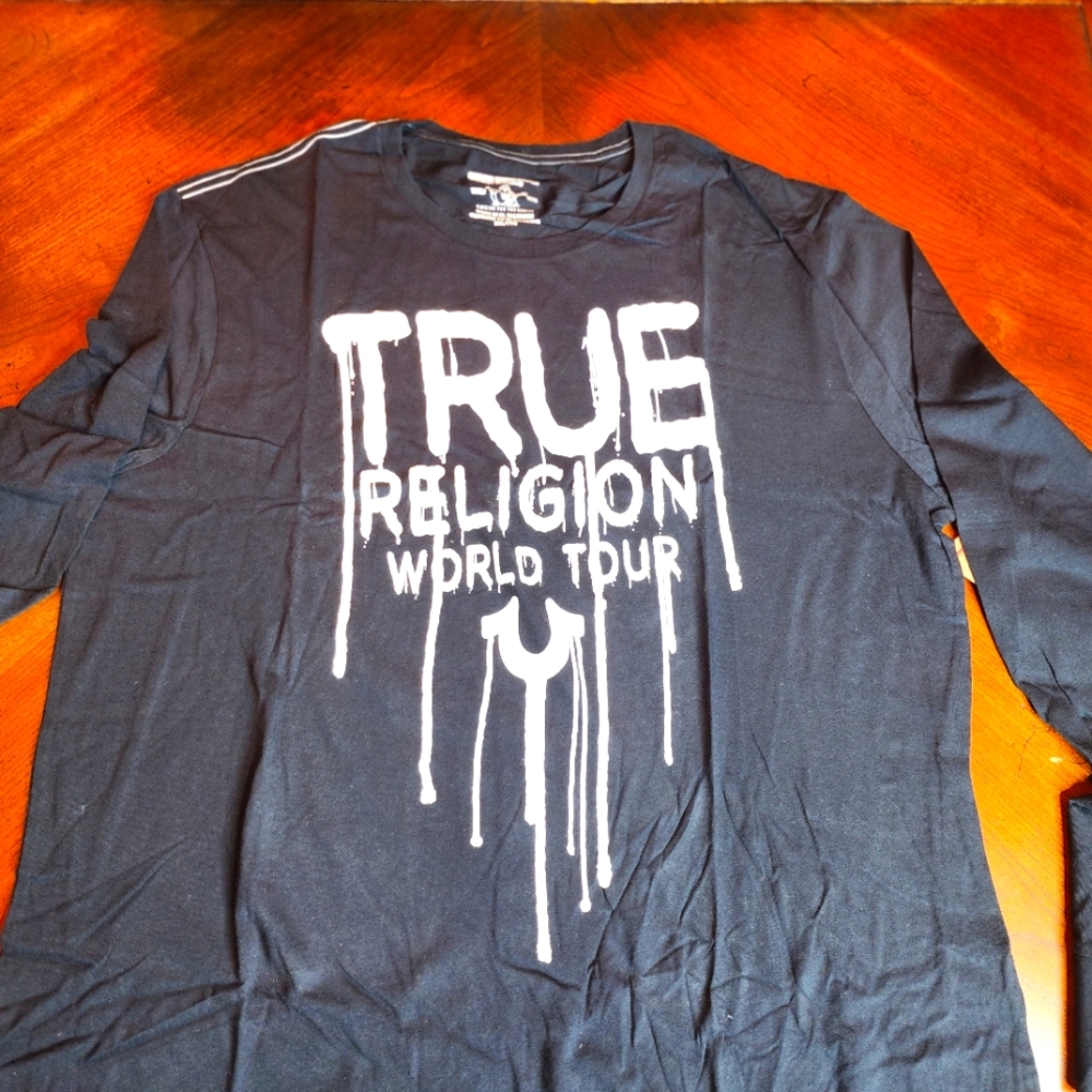 NWT True Religion Long Sleeve T-Shirt XXL